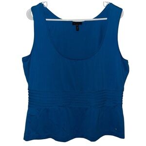 EUC Escada Vibrant Blue Tank Top